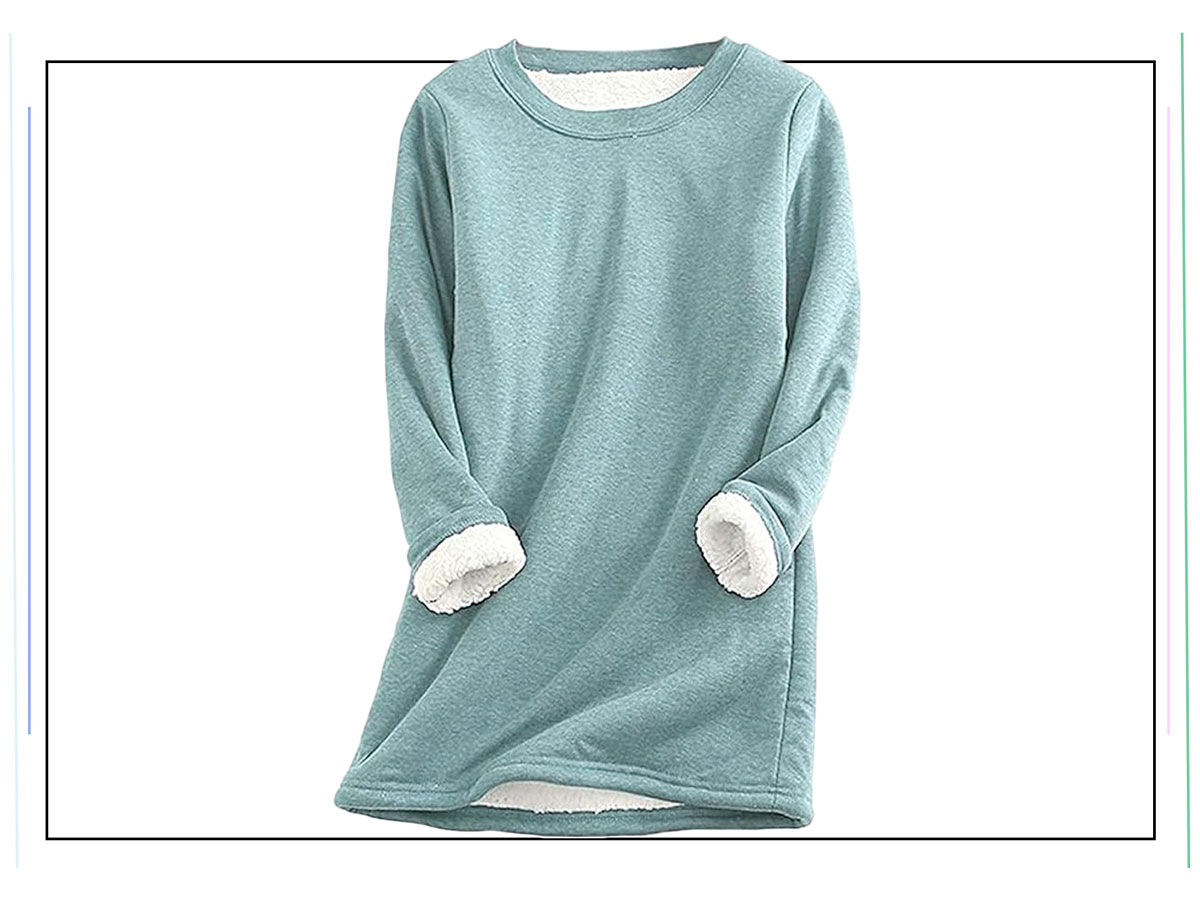 An image of a Sherpa-lined shirt