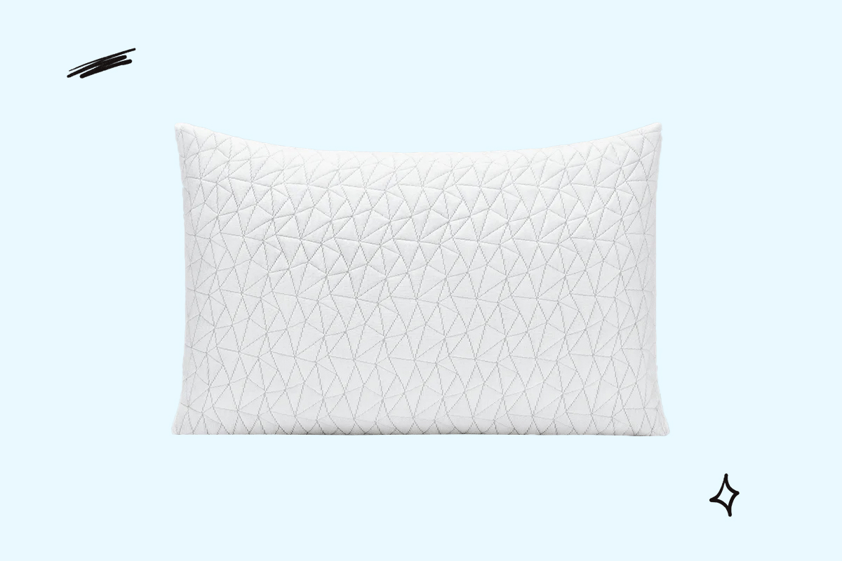 An image of a white Coop Original Adjustable Pillow