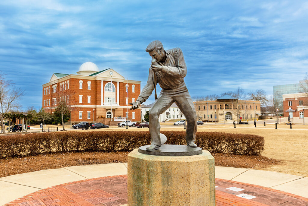 State of Elvis in Tupelo, Mississippi