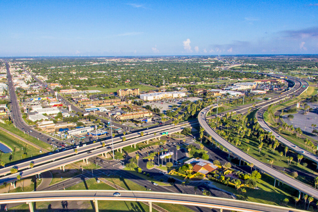 Highways in Harlingen, Texas