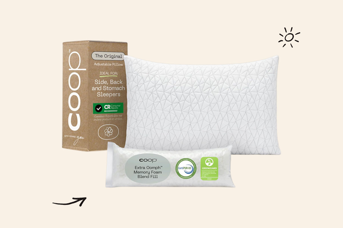 A photo of the Coop original pillow