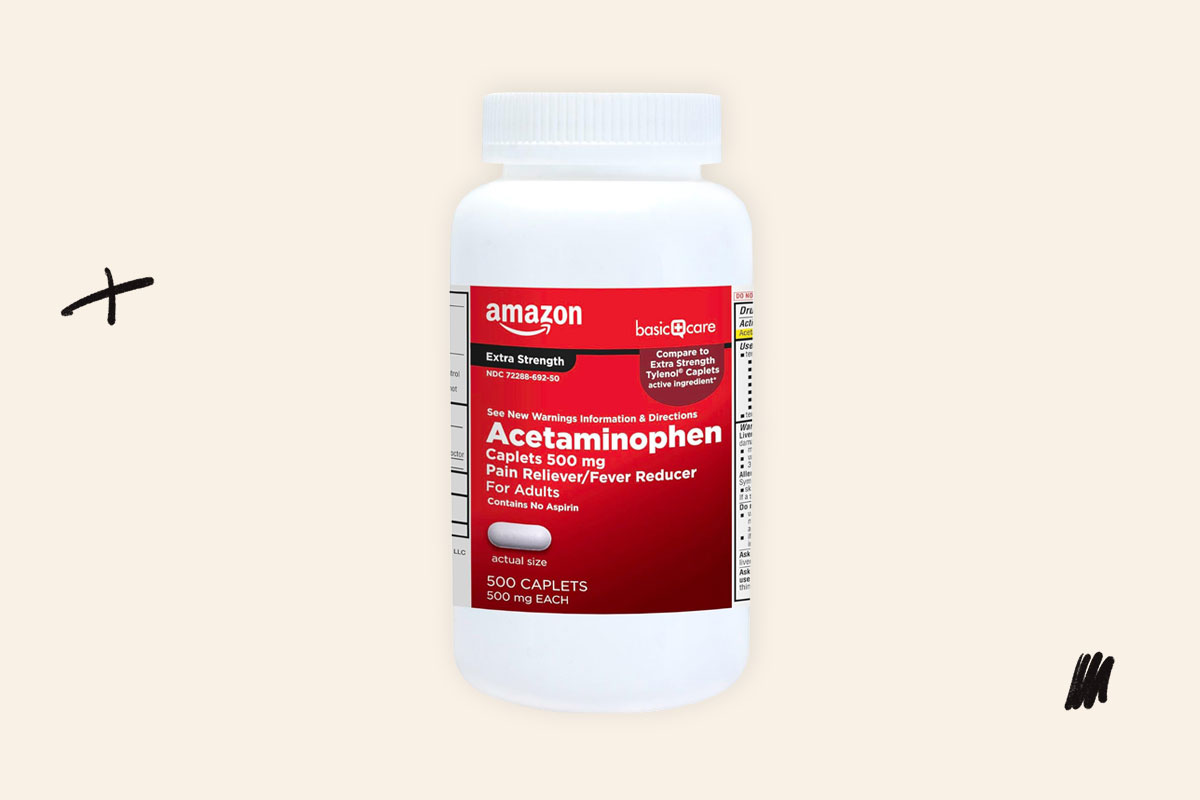 Image of Acetaminophen bottle