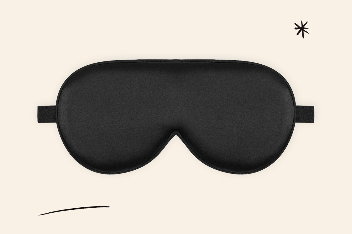 Image of the Alaska Bear Silk Eye Mask
