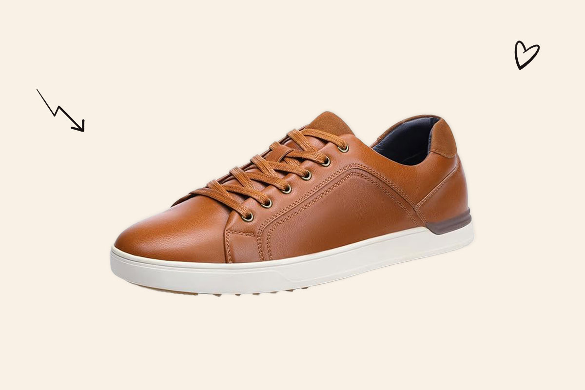 An image of the Bruno Marc dress sneakers