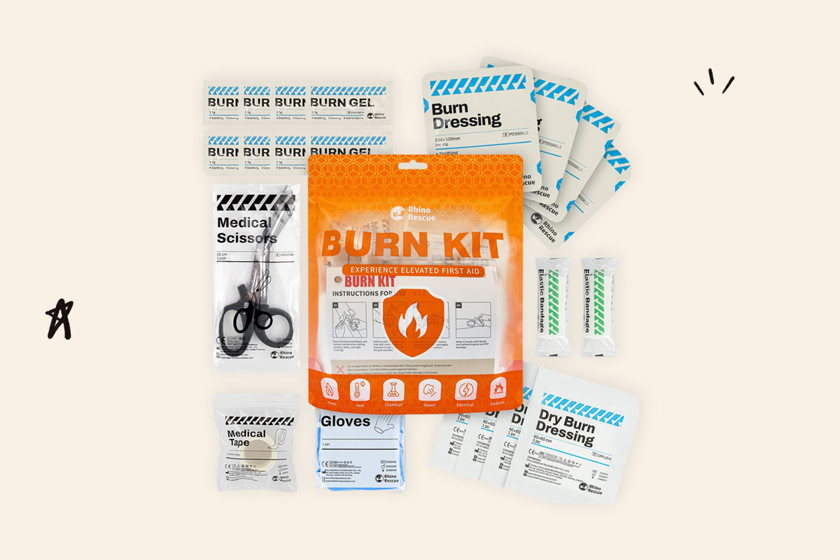 Image of burn kit