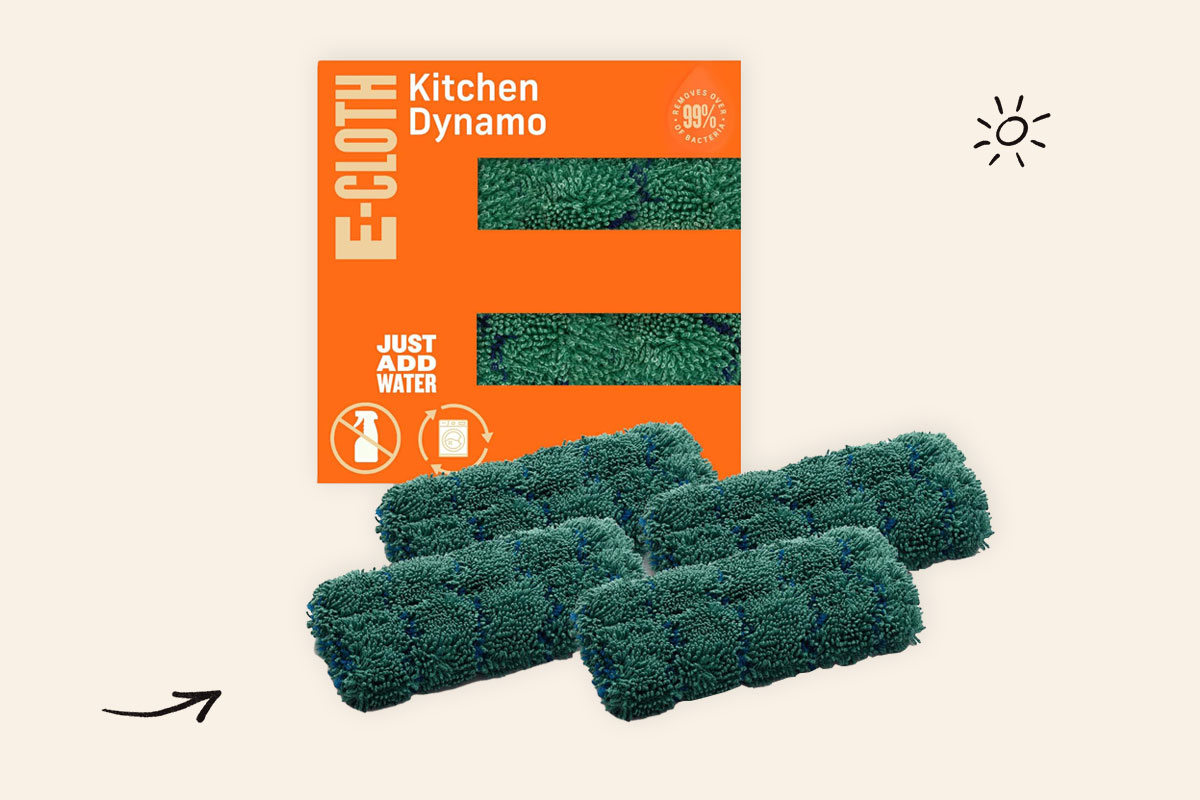 Photo of E-Cloth kitchen microfiber pads