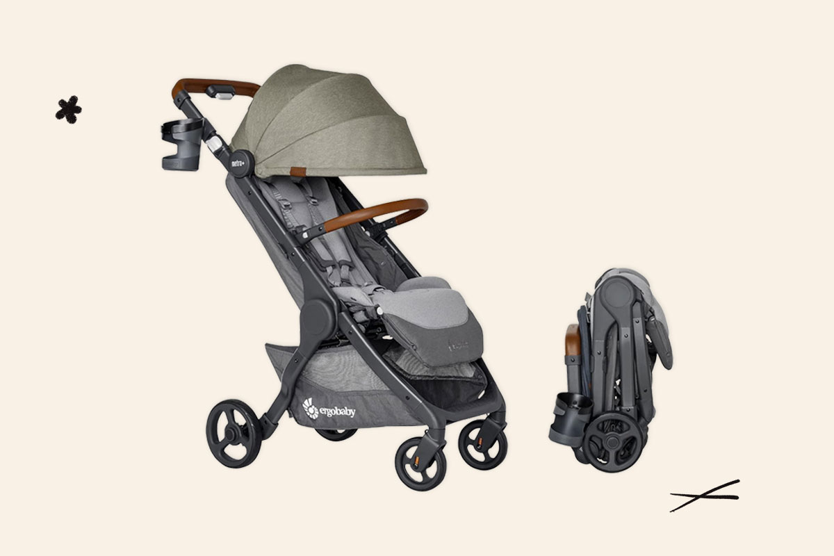 An image of ErgoBaby Metro+Deluxe stroller