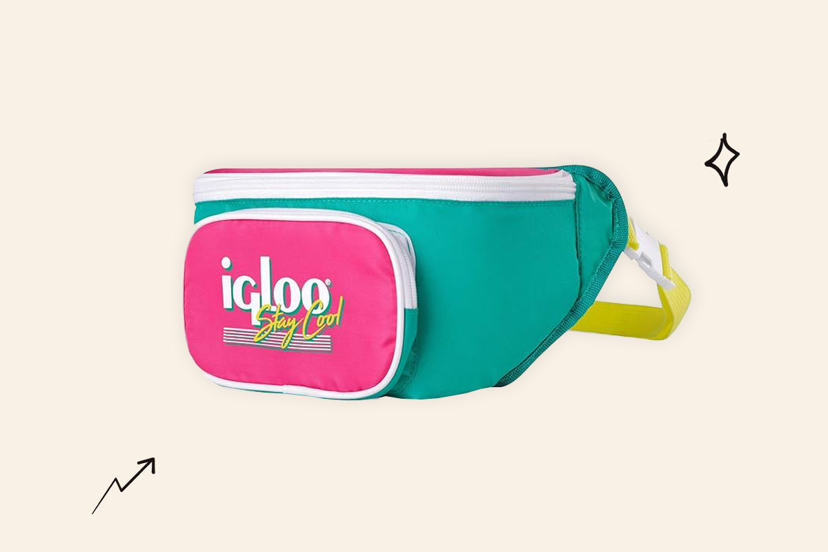 An image of the Igloo Retro fanny pack