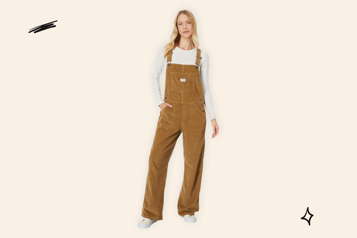 Image of Levi's corduroy overalls
