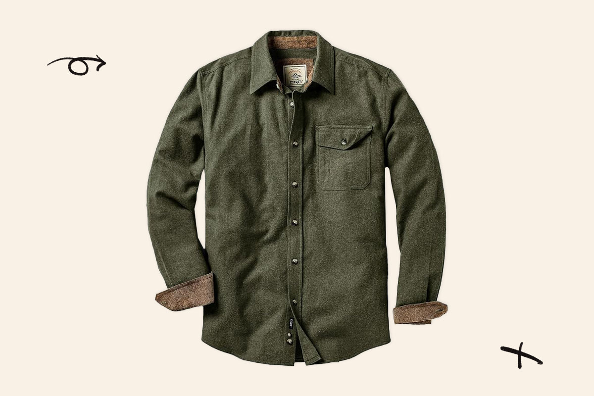 An image of the CQR flannel shirt
