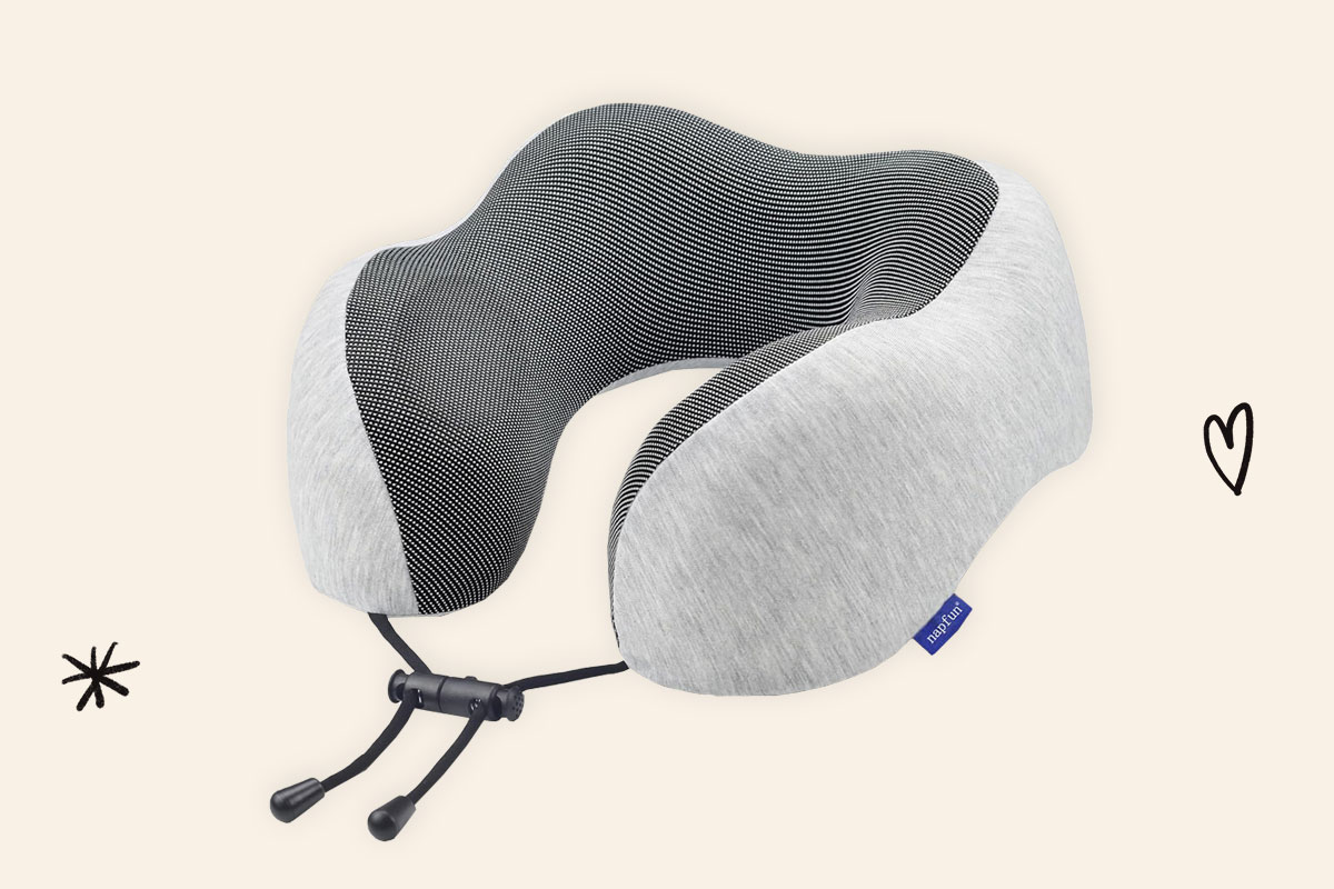 A photo of the NapFun Neck Pillow