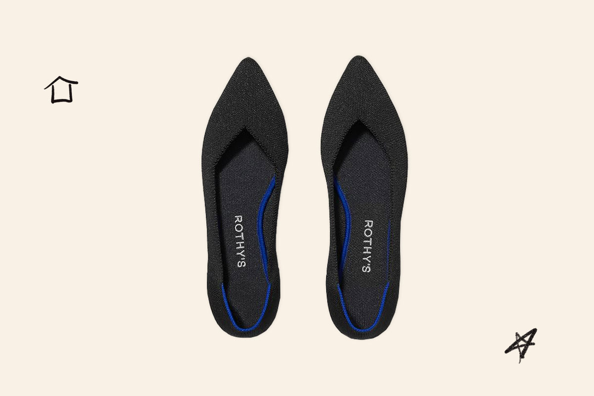 An image of Rothy's The Point Slip-On Flats