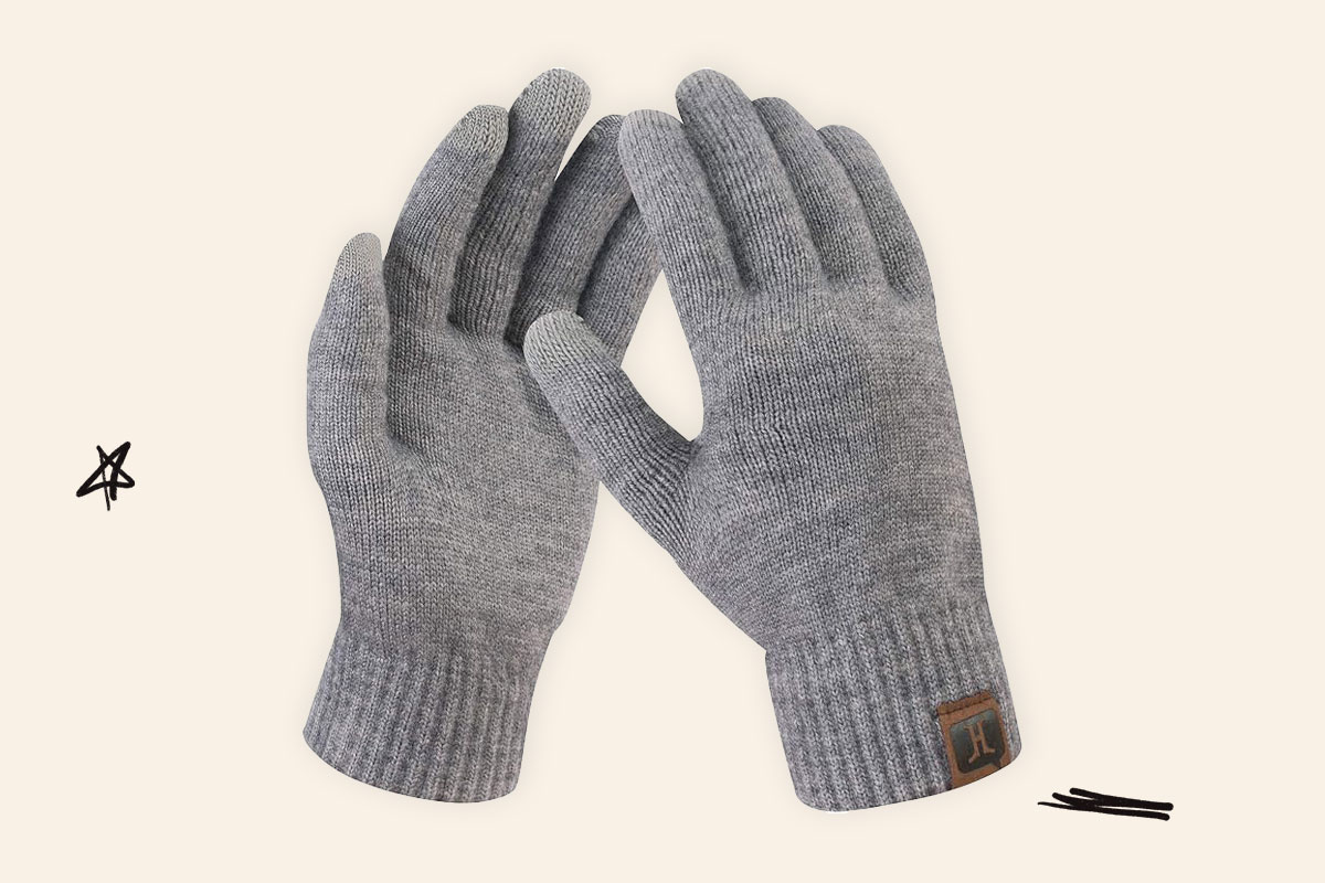 Image of touchscreen magic gloves