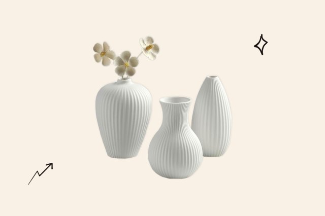 An image of the Parlamain ceramic vases