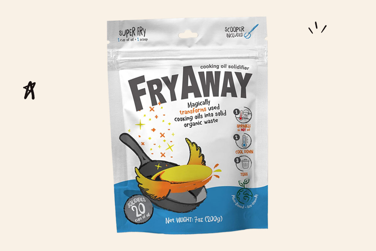 An image of the FryAway Oil Solidifier