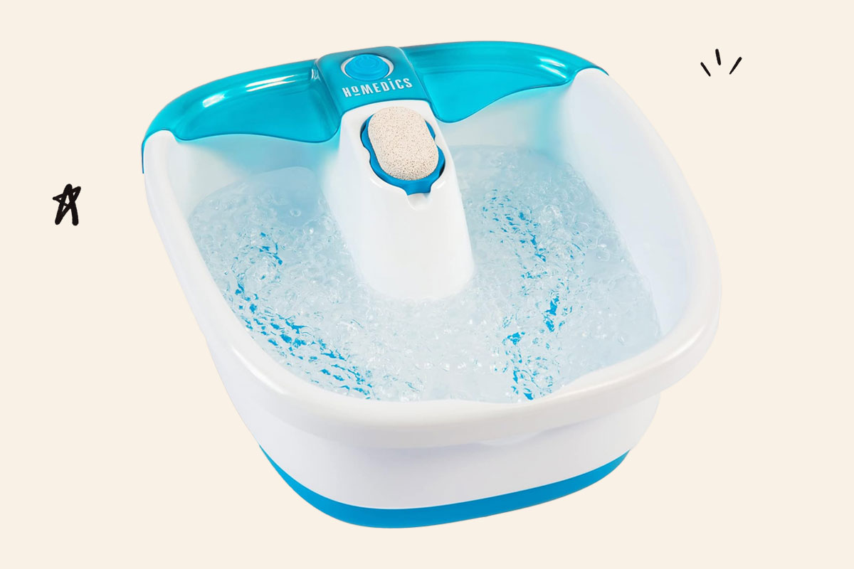 An image of the Homedics Bubble Mate Foot Spa
