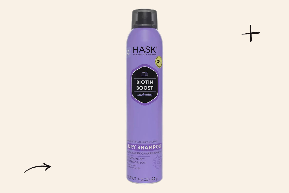 An image of the Hask Biotin dry shampoo