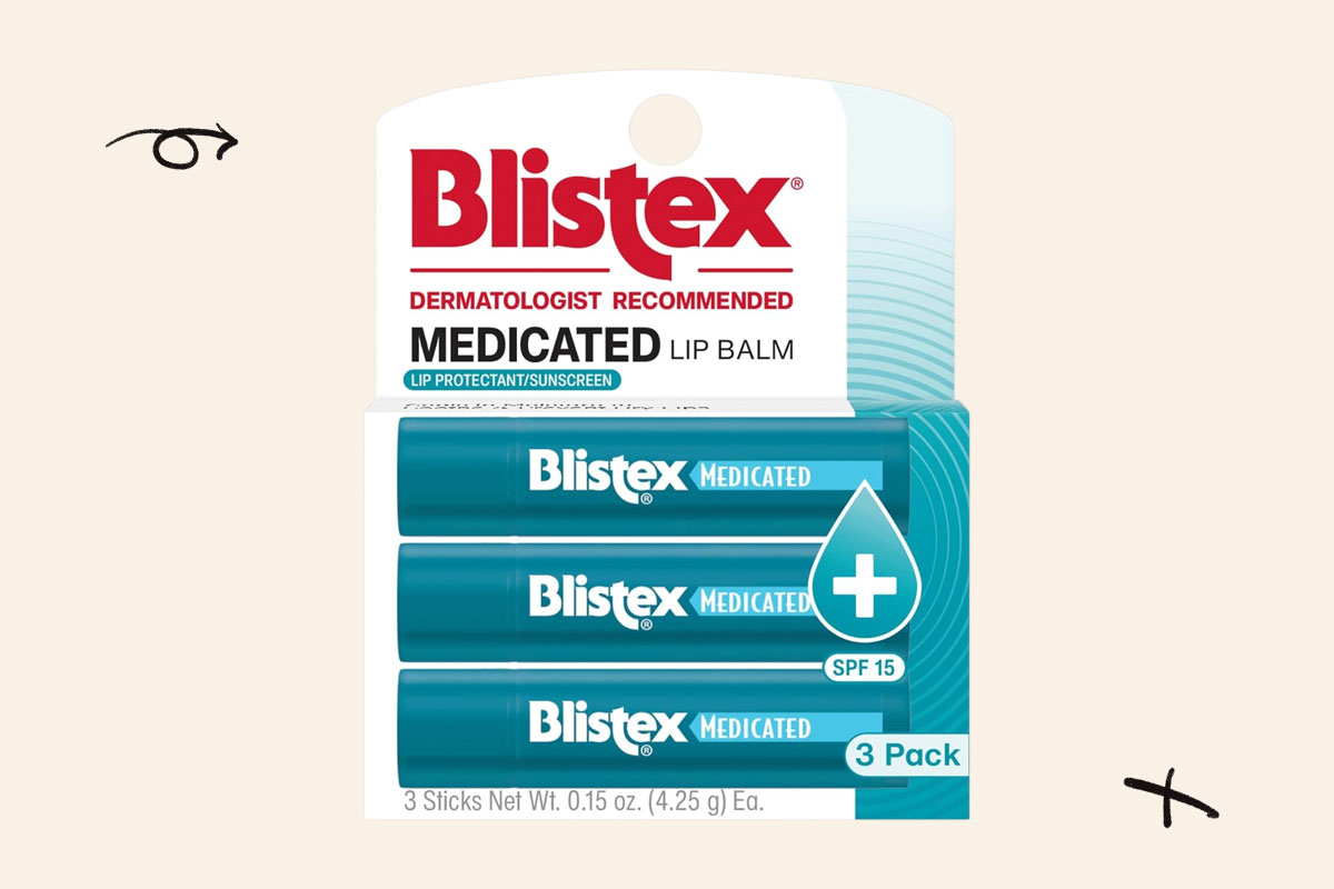 An image of the Blistex lip balm