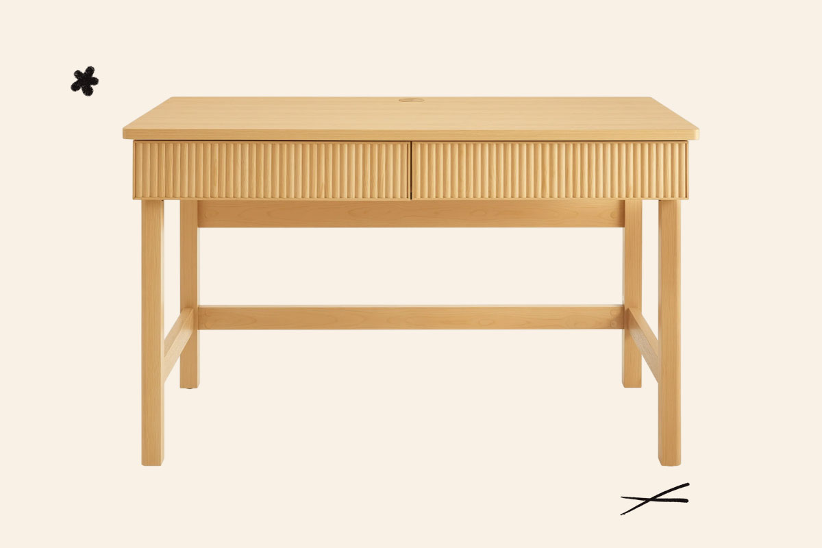 An image of the Lillian Fluted Desk