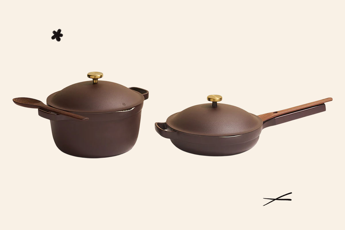 A photo of the Our Place x Brigette Romanek Home Cook Duo