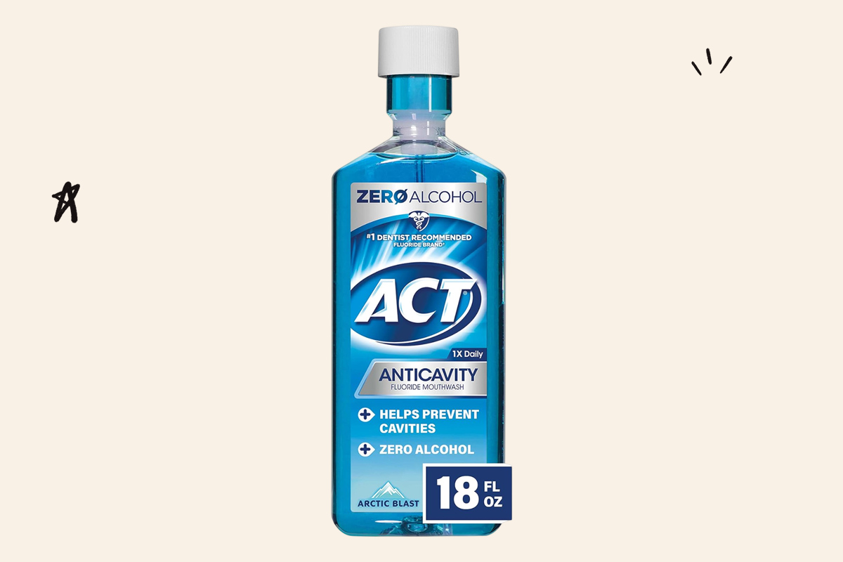 An image of the ACT Anticavity Fluoride Mouthwash