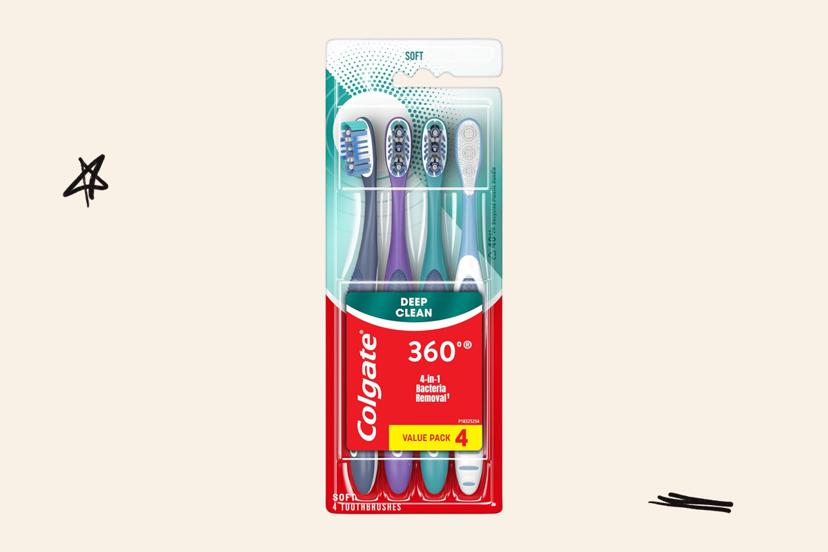 An image of the Colgate 360 Whole Mouth Toothbrush