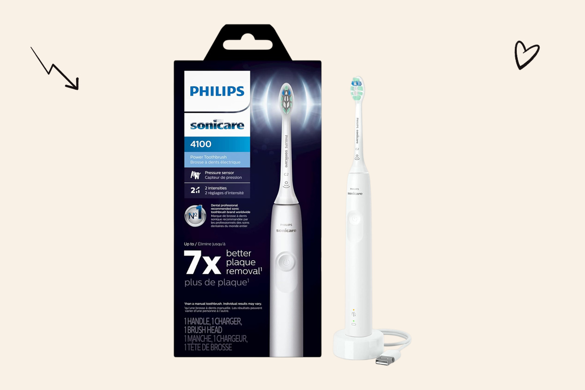 An image of the Philips Sonicare 4100 Power Toothbrush