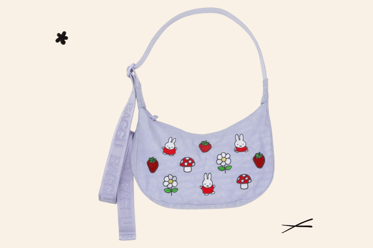 Baggu Small Nylon Crescent Bag