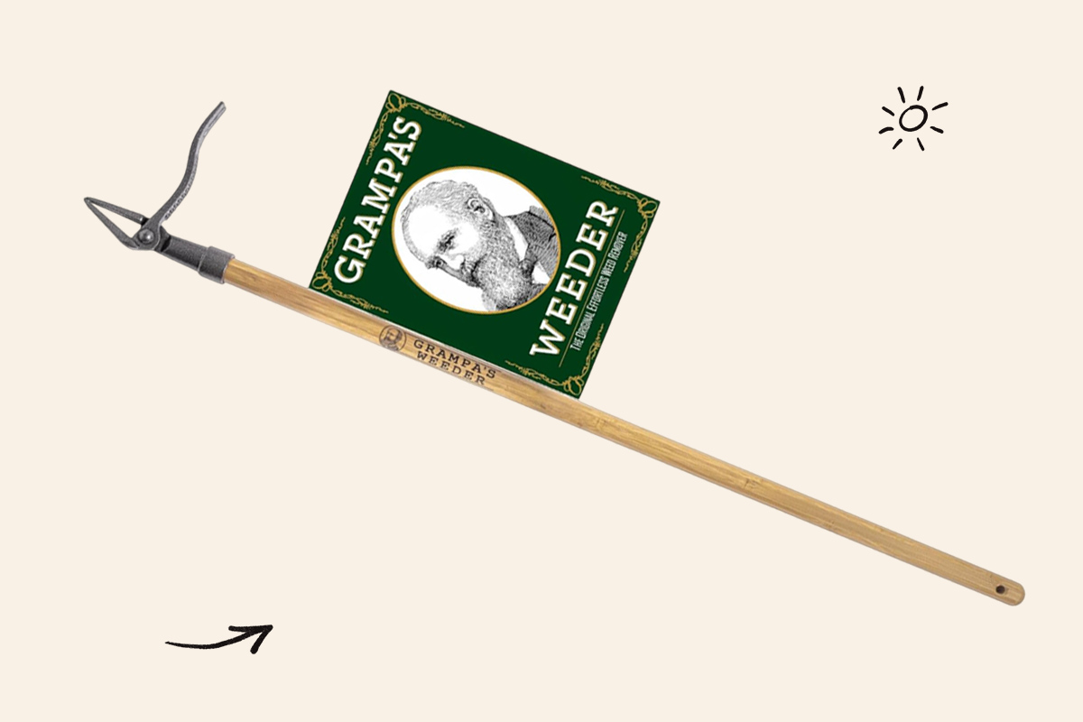 An image of the Grampa's Weeder Stand-Up Weed Puller Tool