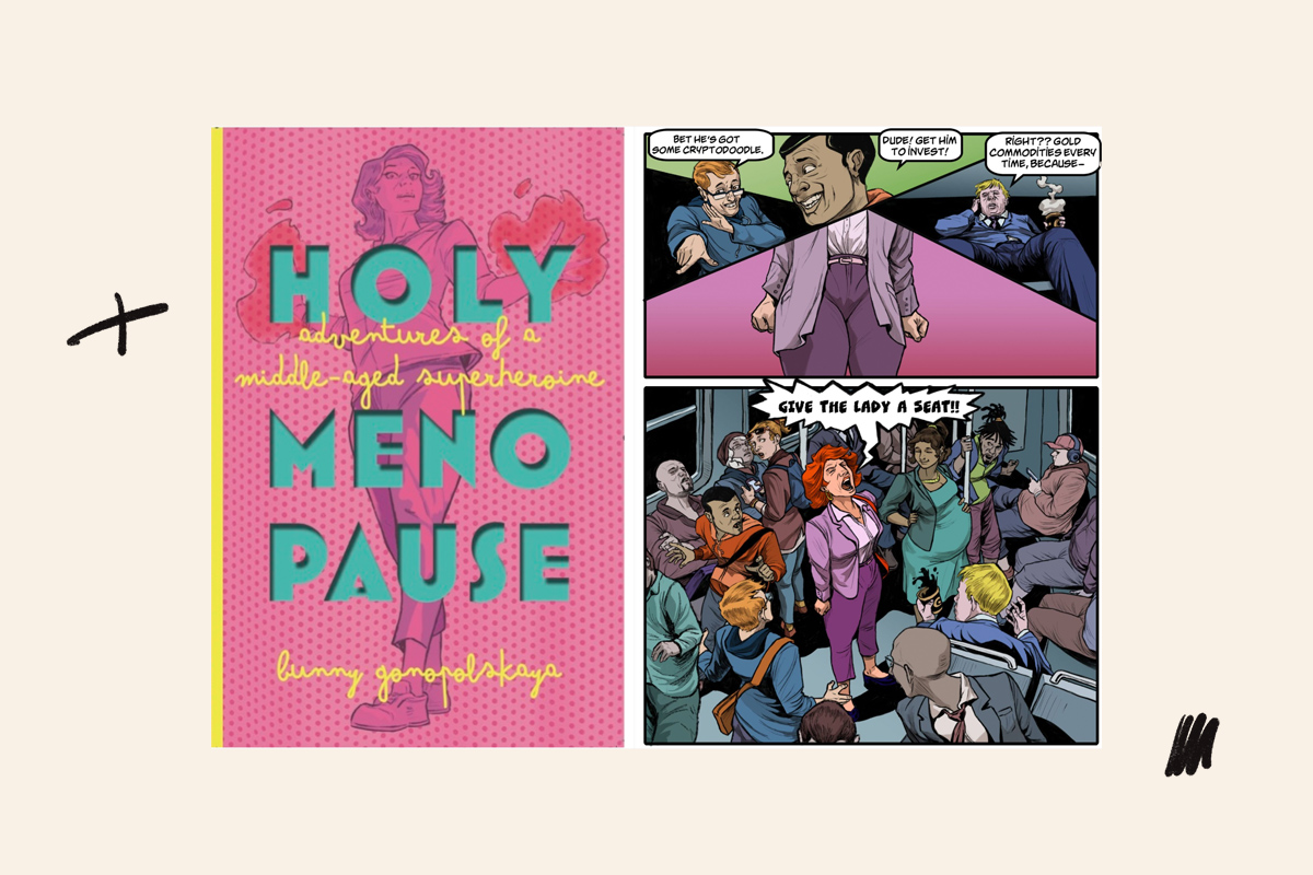 An image of the Holy Menopause graphic novel