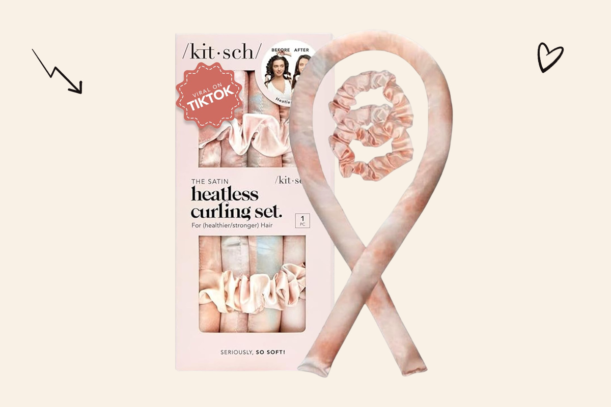 Photo of Kitsch Satin Heatless Curling Set