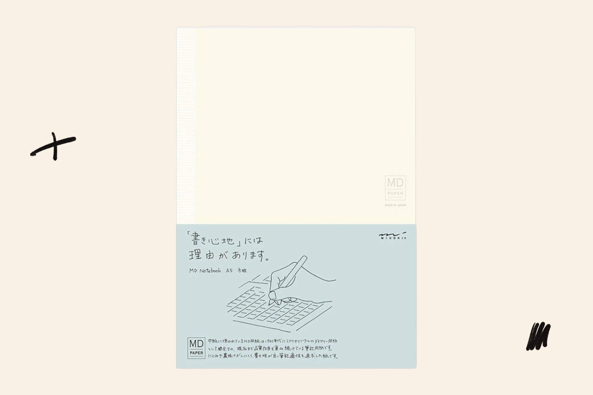 Photo of the Midori MD Notebook