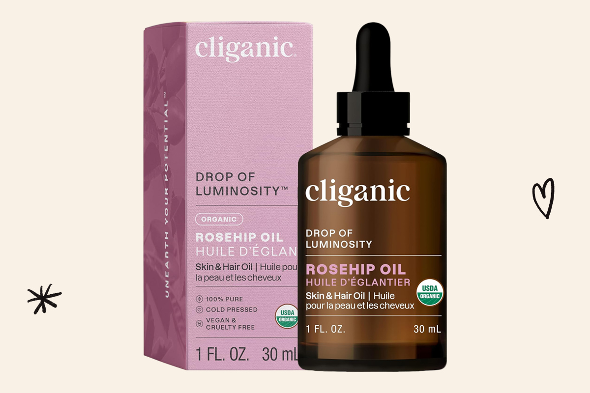 Image of the Cliganic Organic Rosehip Seed Oil