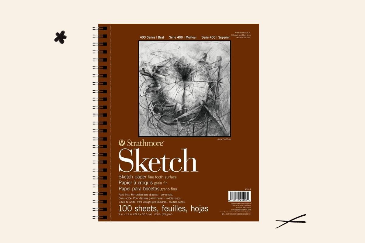 Photo of the Strathmore 400 Series Sketchbook