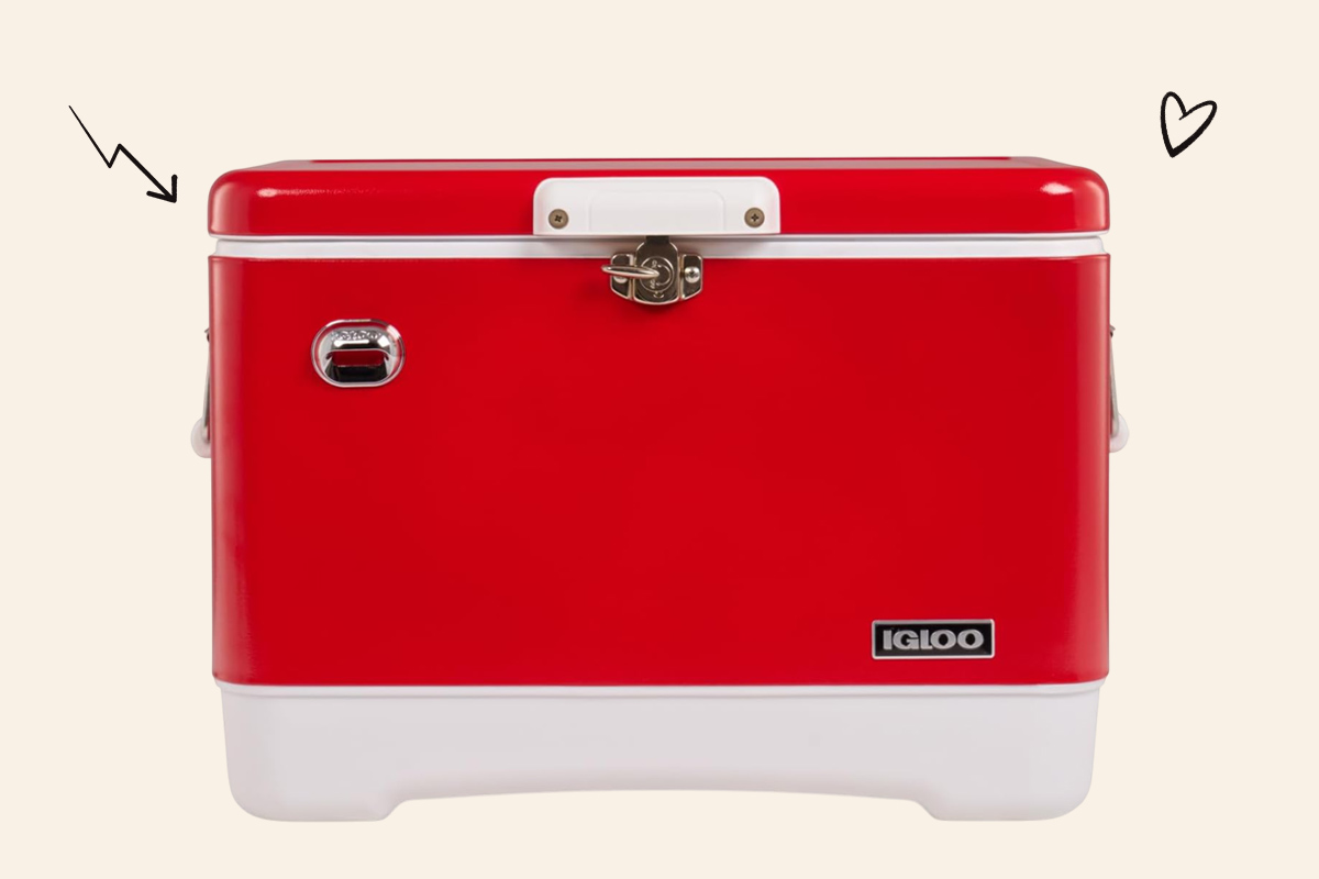 Igloo Legacy 54 Quart Stainless Steel Cooler