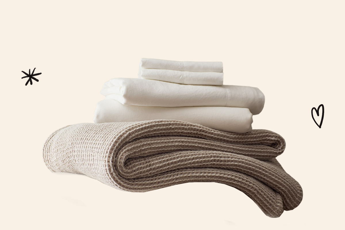 Garnet Hill bedding set