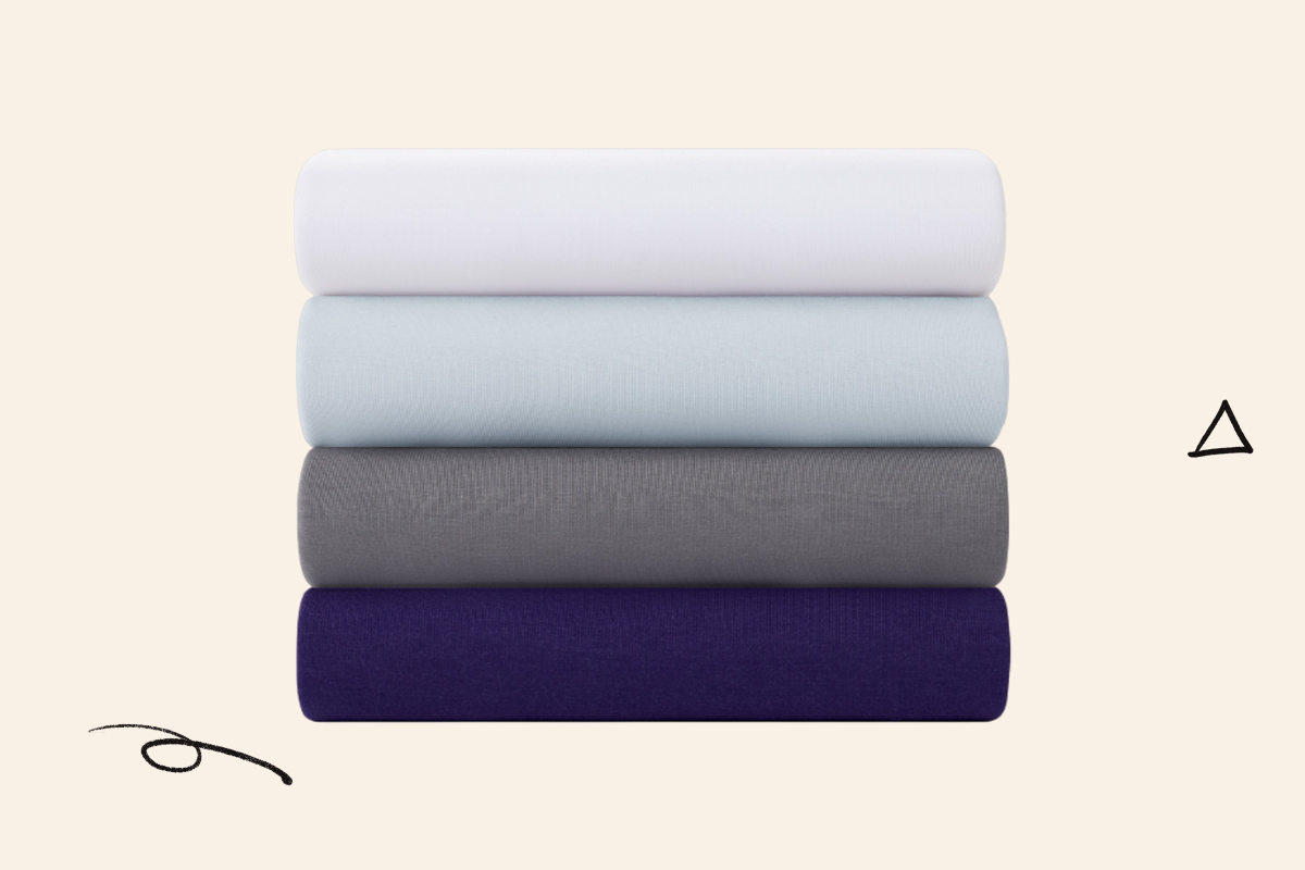Purple SoftStretch Sheet Set