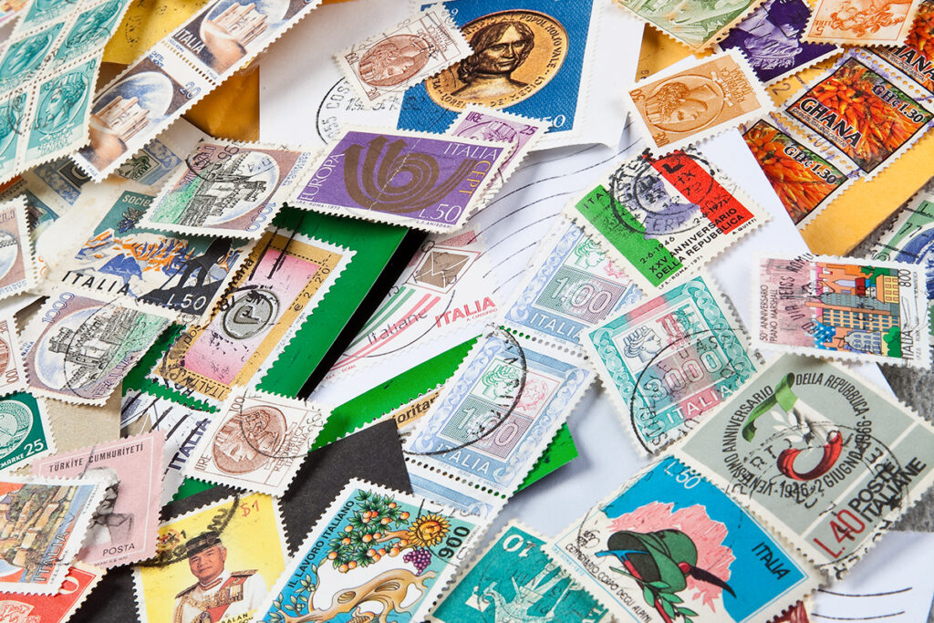 Stamps from around the world