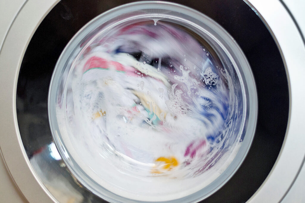 Washing machine mid-cycle